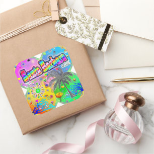 Adesivo Quadrado Papais noeis Barbara Quadro Seasons Sticker