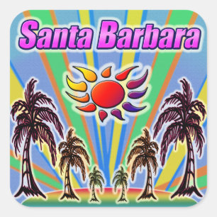 Adesivo Quadrado Papais noeis Barbara Summer Love Sticker