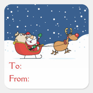 Adesivo Quadrado Papais noeis Em Sua Altura