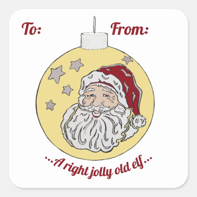 Adesivo Quadrado Papais noeis retrorreflectores (amarelo) (Frente)