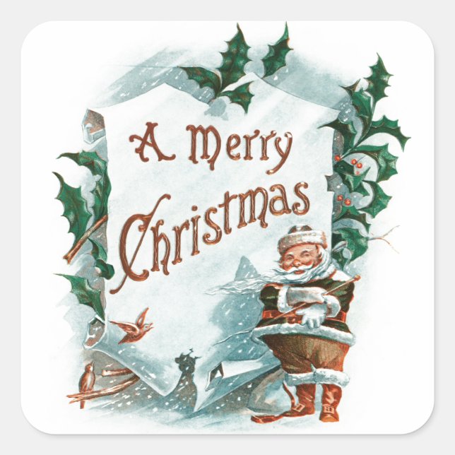 Adesivo Quadrado Papais noeis retrorreflectores Legal saudação (Frente)