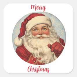 Adesivo Quadrado Papais noeis Vintage - Ilustração 2