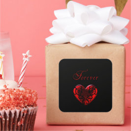 Adesivo Quadrado Para sempre