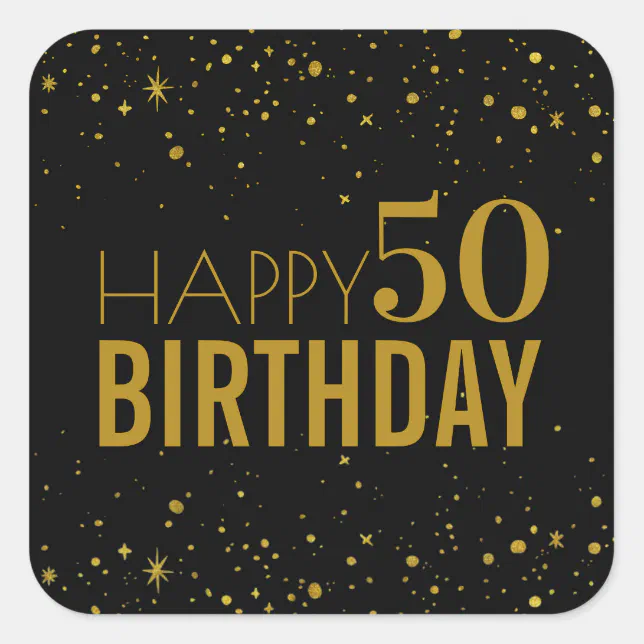 50 anos. balões de ouro número 50º aniversário, parabéns feliz aniversário.