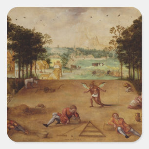 Adesivo Quadrado Parábola do Trigo e dos Tares, 1540