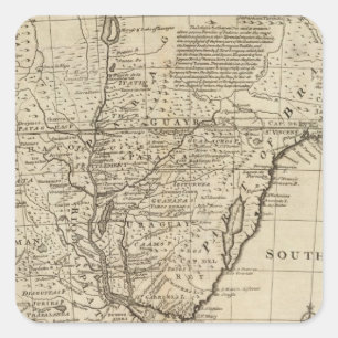 Adesivo Quadrado Paraguai