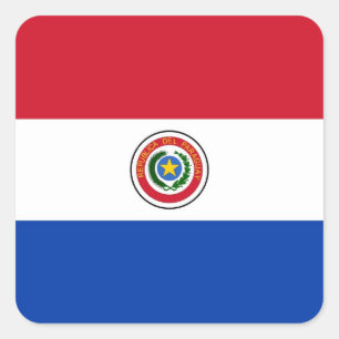 ADESIVO QUADRADO PARAGUAI