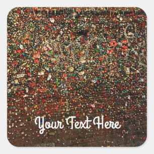 Adesivo Quadrado Parede de Goma Seattle nº 2