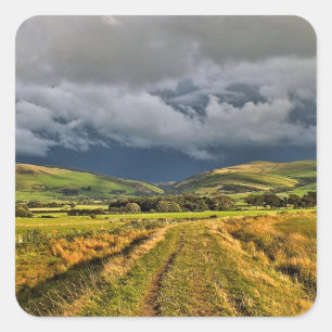 ADESIVO QUADRADO PAREDES DE VISUALIZAÇÕES RURAIS