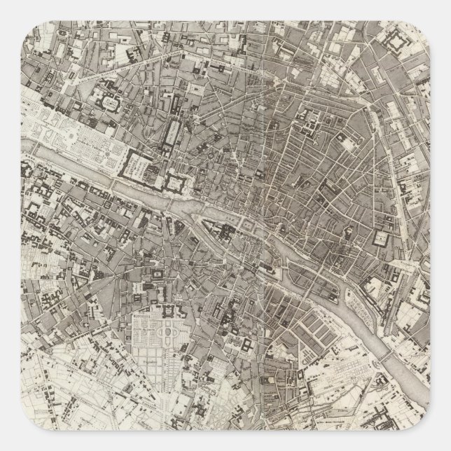 Adesivo Quadrado Paris (Frente)