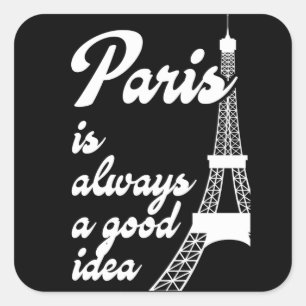 Adesivo Quadrado Paris é sempre uma boa ideia