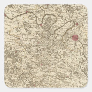 Adesivo Quadrado Paris França