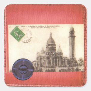 Adesivo Quadrado Paris Sticker3 quadrado