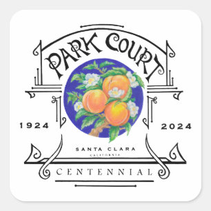 Adesivo Quadrado Park Court Centennial