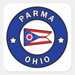 Adesivo Quadrado Parma Ohio