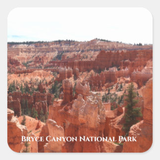 Adesivo Quadrado Parque Nacional Bryce Canyon