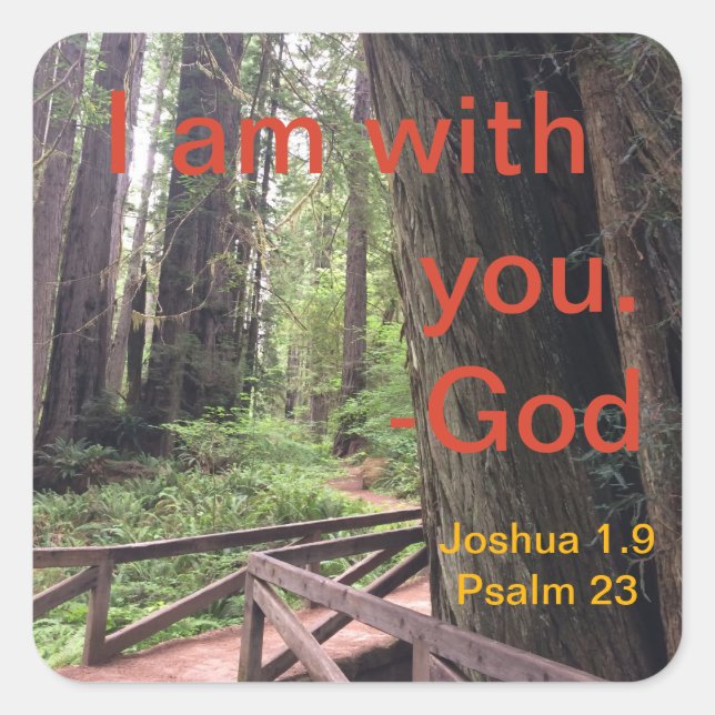 Adesivo Quadrado Parque Nacional da Olimpiadas de Caminho (Frente)