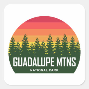 Adesivo Quadrado Parque Nacional das Montanhas Guadalupe