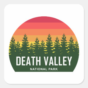 Adesivo Quadrado Parque Nacional do Vale da Morte