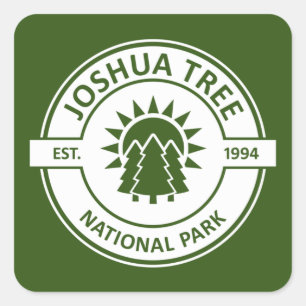 Adesivo Quadrado Parque Nacional Joshua Tree