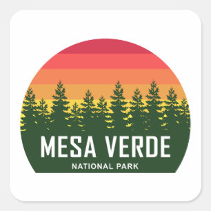 Adesivo Quadrado Parque Nacional Mesa Verde