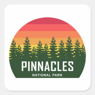 Adesivo Quadrado Parque Nacional Pinnacle