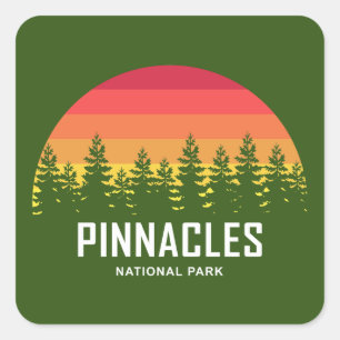 Adesivo Quadrado Parque Nacional Pinnacle