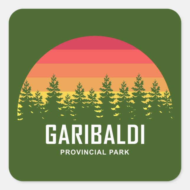 Adesivo Quadrado Parque Provincial de Garibaldi (Frente)