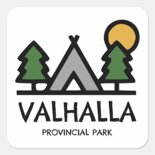 Adesivo Quadrado Parque Provincial de Valhalla
