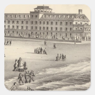 Adesivo Quadrado Parry House, Beach Haven, NJ