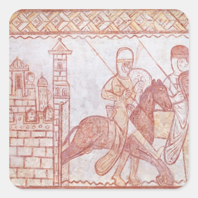 Adesivo Quadrado Partida dos cruzadores (Frente)