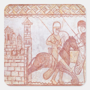 Adesivo Quadrado Partida dos cruzados