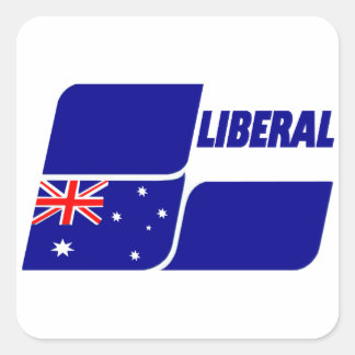 Adesivo Quadrado Partido Liberal da Austrália 2013