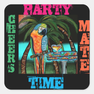 Adesivo Quadrado Partidos