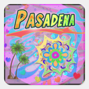 Adesivo Quadrado Pasadena True Progress Sticker