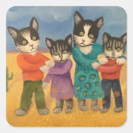 Adesivo Quadrado Passagem de Borda