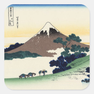 Adesivo Quadrado Passagem de Inume na província de Kai