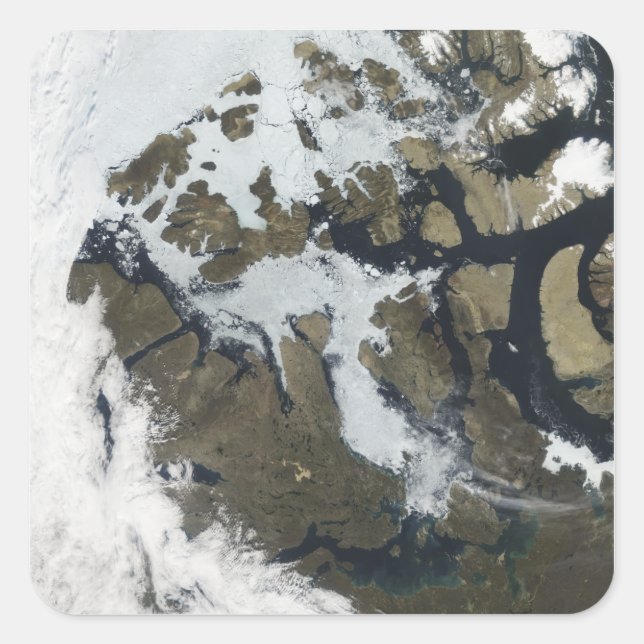 Adesivo Quadrado Passagem do Noroeste (Frente)