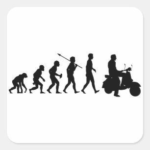 Adesivo Quadrado Patinete Rider