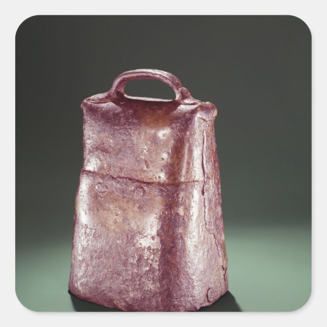 Adesivo Quadrado Patrick's Bell, da Irlanda, c.552 (Frente)