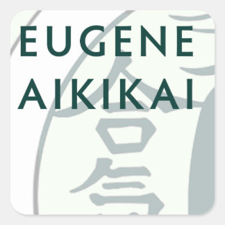 Adesivo Quadrado Pau quadrado Eugene Aikikai