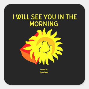 Adesivo Quadrado Pau Quadrado Sun Noturno