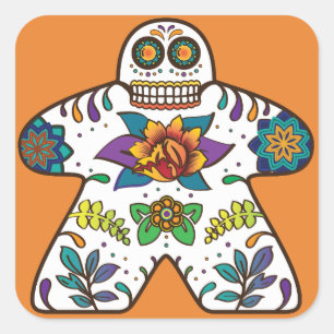 Adesivo Quadrado Pau-rosa Açúcar