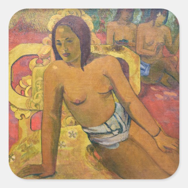 Adesivo Quadrado Paul Gauguin - Vairumati (Frente)