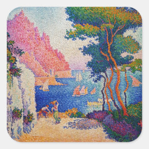 Adesivo Quadrado Paul Signac - Capo di Noli