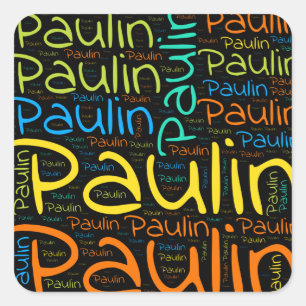 Adesivo Quadrado Paulin