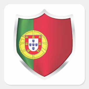 Adesivo Quadrado Pavilhão do Silver Shield Portugal