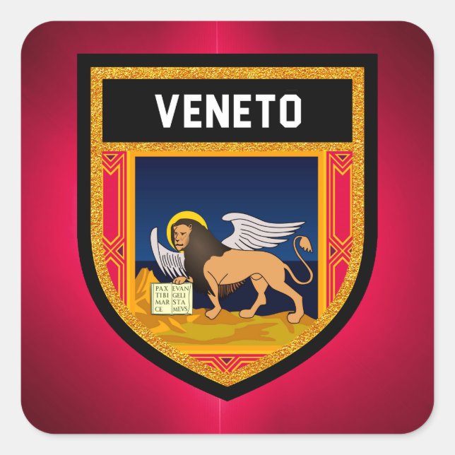 Adesivo Quadrado Pavilhão Veneto (Frente)