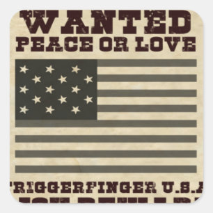 Adesivo Quadrado Paz desejada