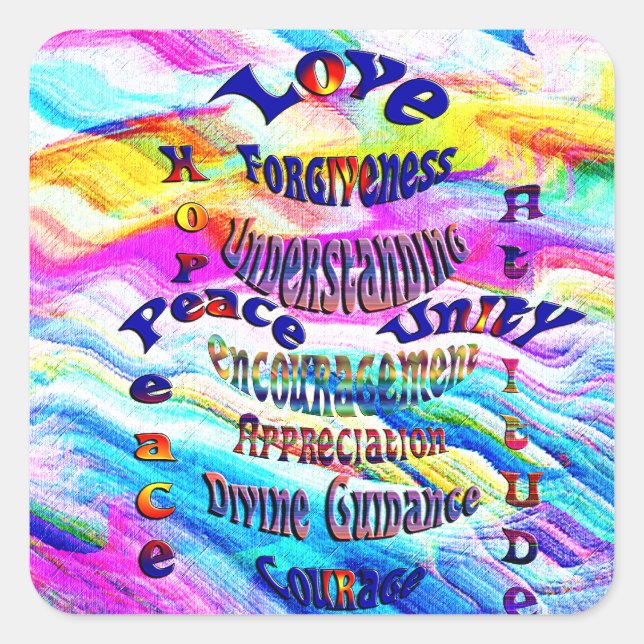 Adesivo Quadrado Paz interna_ (Frente)